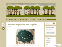 Tablet Screenshot of happy-green-life.com